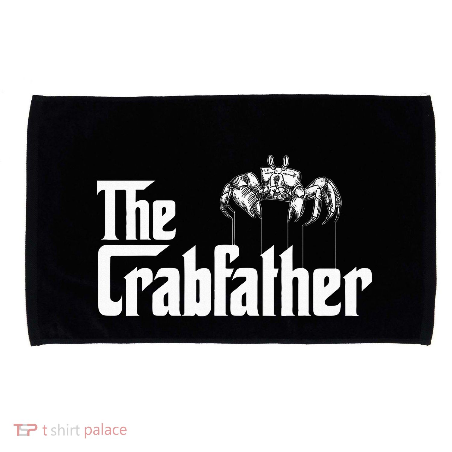Crab Fishing Dad The Crabfather Microfiber Hand Towel