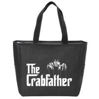 Crab Fishing Dad The Crabfather Zip Tote Bag