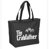 Crab Fishing Dad The Crabfather Zip Tote Bag
