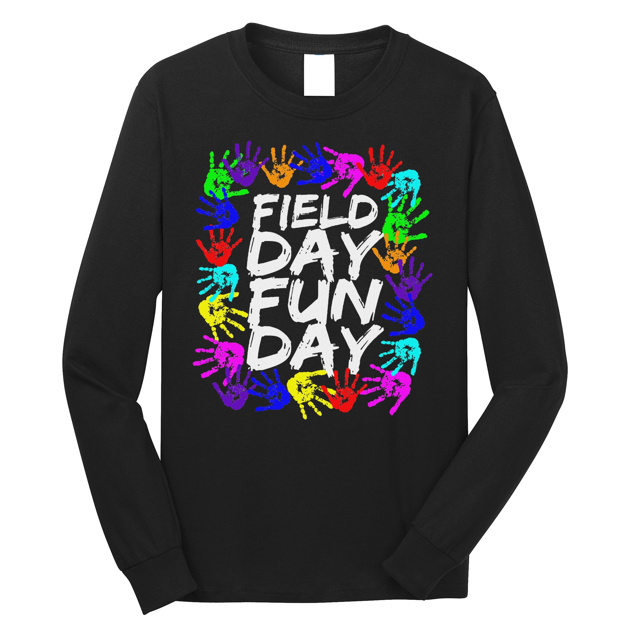 Cute Field Day Teacher Long Sleeve Shirt