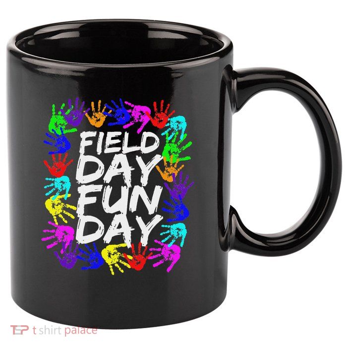Cute Field Day Teacher 11oz C Handle Ceramic Mug