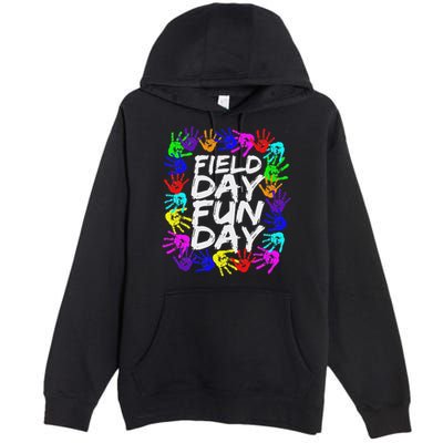 Cute Field Day Teacher Premium Pullover Hoodie