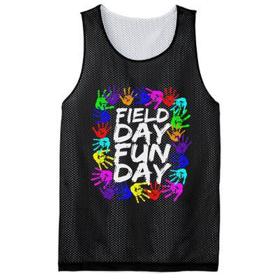 Cute Field Day Teacher Mesh Reversible Basketball Jersey Tank