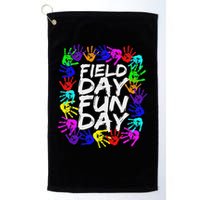 Cute Field Day Teacher Golf Towel