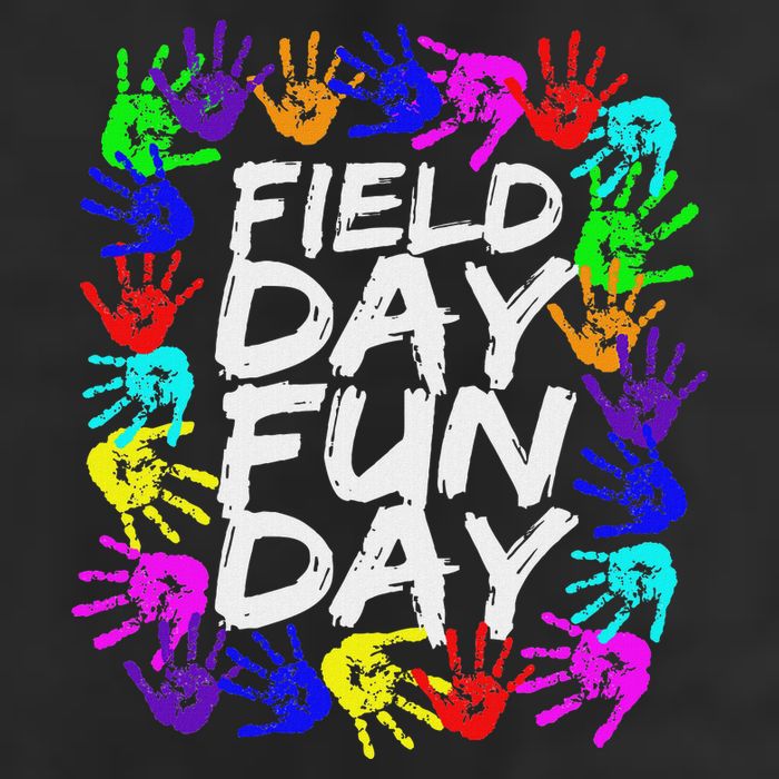 Cute Field Day Teacher Golf Towel
