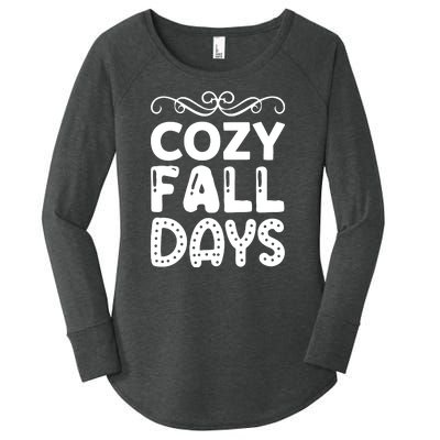 Cozy Fall Days Women's Perfect Tri Tunic Long Sleeve Shirt