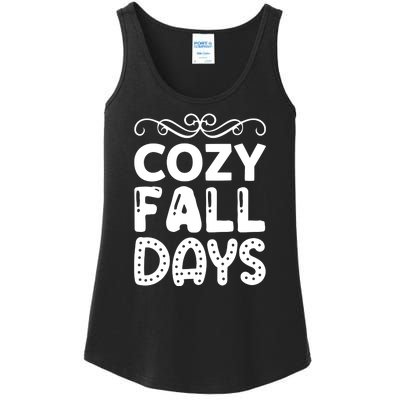 Cozy Fall Days Ladies Essential Tank