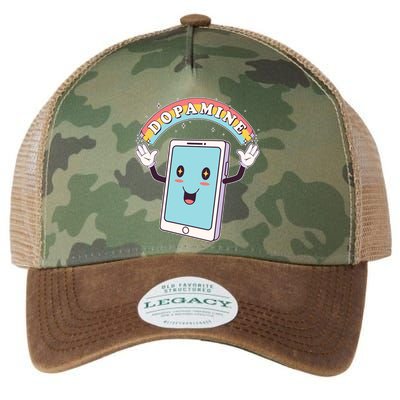 Cute Funny Dopamine Cellphone Legacy Tie Dye Trucker Hat