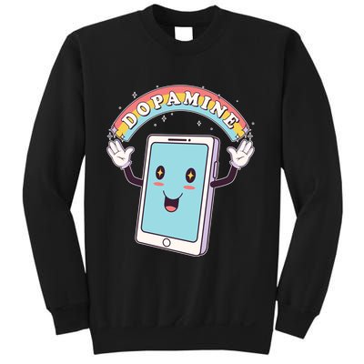 Cute Funny Dopamine Cellphone Sweatshirt