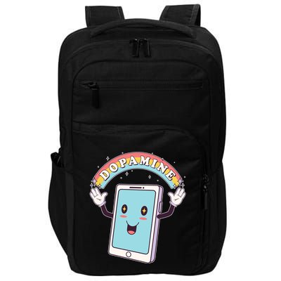 Cute Funny Dopamine Cellphone Impact Tech Backpack