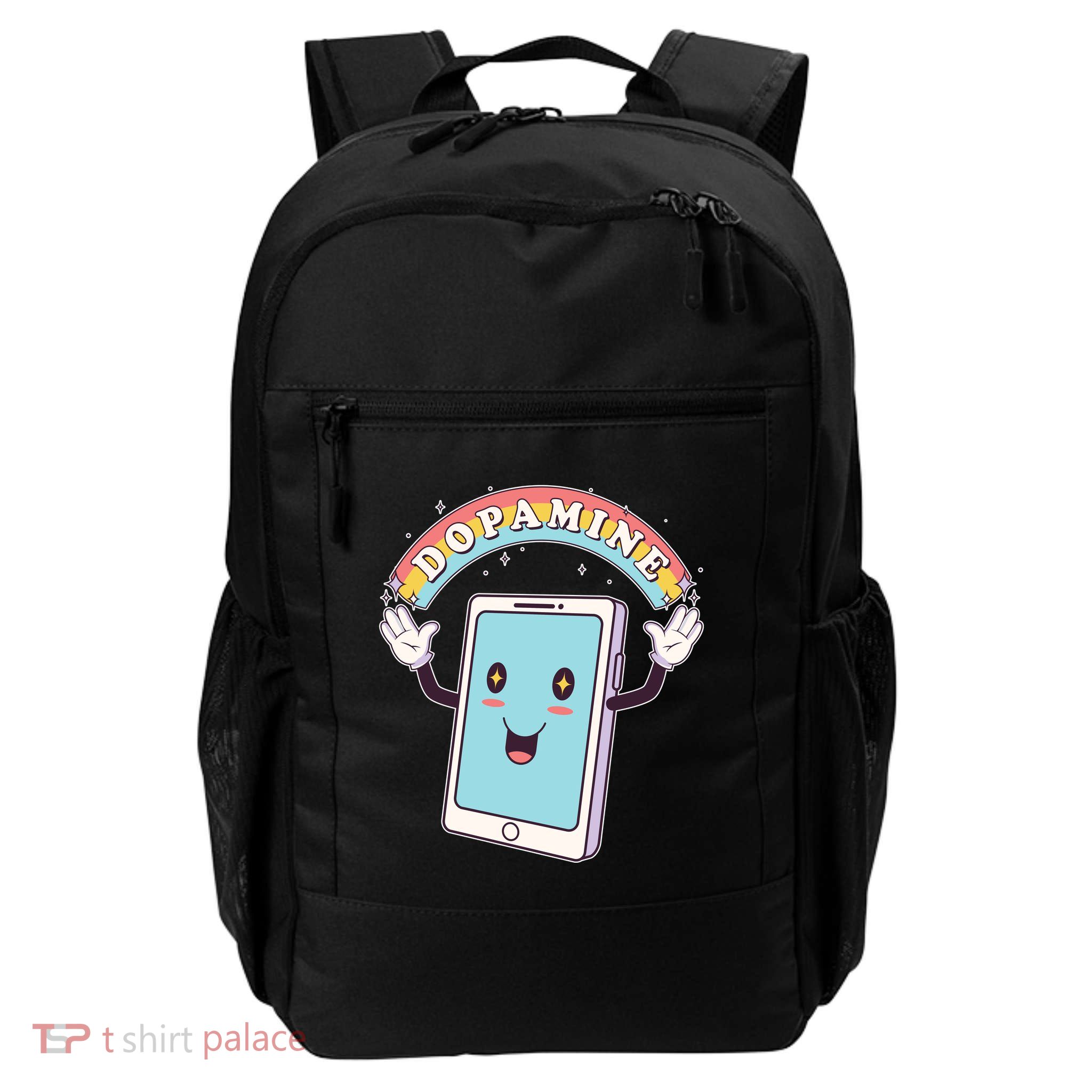 Cute Funny Dopamine Cellphone Daily Commute Backpack