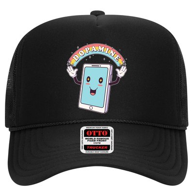 Cute Funny Dopamine Cellphone Trucker Hat