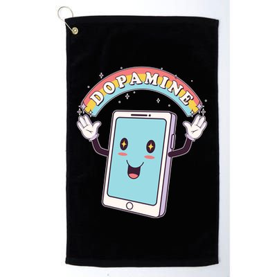 Cute Funny Dopamine Cellphone Golf Towel