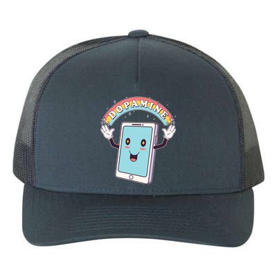 Cute Funny Dopamine Cellphone Yupoong Adult 5-Panel Trucker Hat