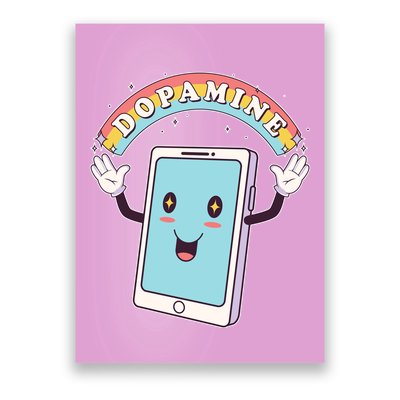 Cute Funny Dopamine Cellphone Poster