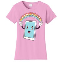 Cute Funny Dopamine Cellphone Women's T-Shirt