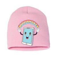 Cute Funny Dopamine Cellphone Short Acrylic Beanie