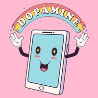Cute Funny Dopamine Cellphone Short Acrylic Beanie