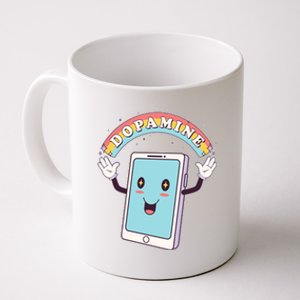 Cute Funny Dopamine Cellphone Coffee Mug