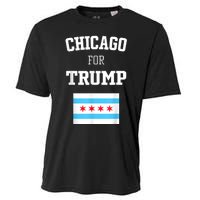 Chicago For Donald Trump SupporterS Design Cooling Performance Crew T-Shirt