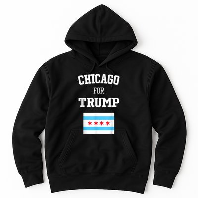 Chicago For Donald Trump SupporterS Design Hoodie