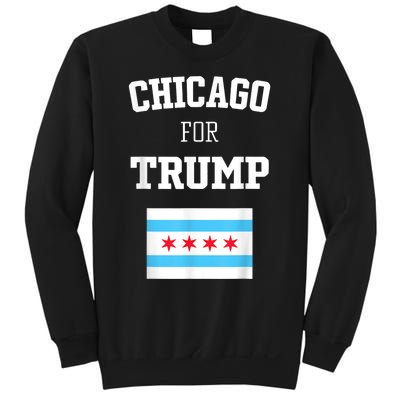 Chicago For Donald Trump SupporterS Design Sweatshirt