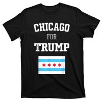 Chicago For Donald Trump SupporterS Design T-Shirt