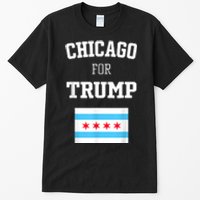 Chicago For Donald Trump SupporterS Design Tall T-Shirt