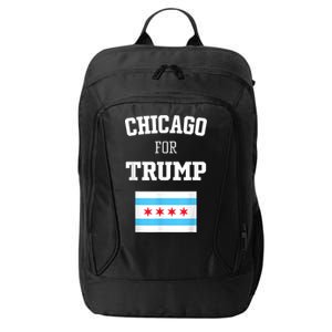 Chicago For Donald Trump SupporterS Design City Backpack