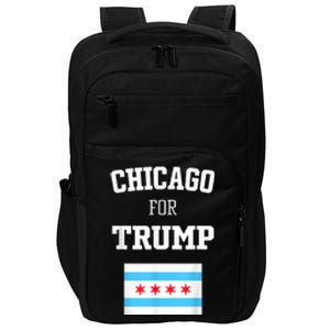 Chicago For Donald Trump SupporterS Design Impact Tech Backpack