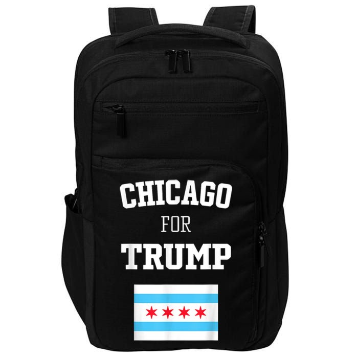 Chicago For Donald Trump SupporterS Design Impact Tech Backpack