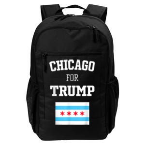 Chicago For Donald Trump SupporterS Design Daily Commute Backpack