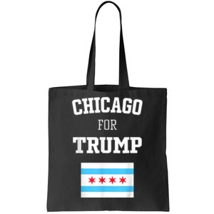 Chicago For Donald Trump SupporterS Design Tote Bag