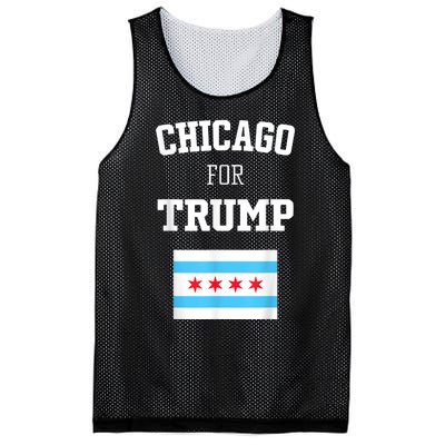 Chicago For Donald Trump SupporterS Design Mesh Reversible Basketball Jersey Tank