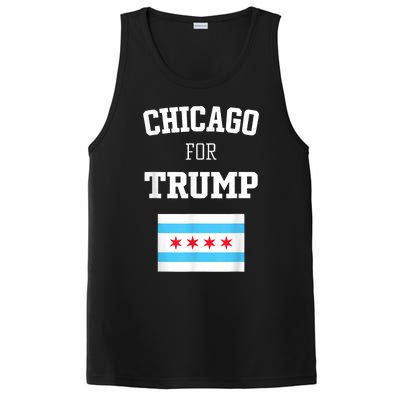 Chicago For Donald Trump SupporterS Design PosiCharge Competitor Tank