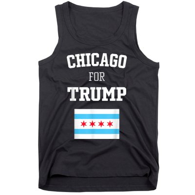 Chicago For Donald Trump SupporterS Design Tank Top