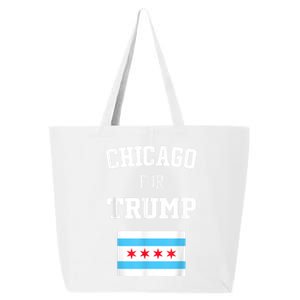 Chicago For Donald Trump SupporterS Design 25L Jumbo Tote