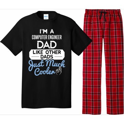 Cool Fathers Day Gift Computer Engineer Dad Gift Pajama Set