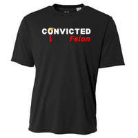 Convicted Felon Donald Trump Guilty Trump Mugshot Cooling Performance Crew T-Shirt