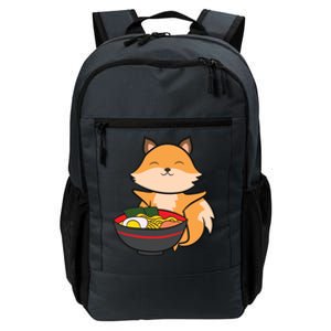 Cute Fox Eating Ra Love Ra And Foxes Daily Commute Backpack