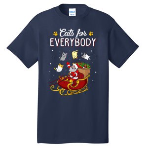 Cats For Everybody Ugly Christmas Cat Tall T-Shirt