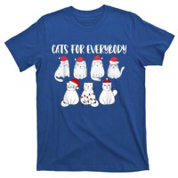 Cats For Everybody Christmas Funny Christmas Cats Great Gift T-Shirt