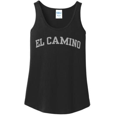 College Fever El Camino College Ladies Essential Tank