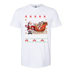 Cats For Everybody Christmas Santa Xmas Funny Gift Gift Softstyle CVC T-Shirt