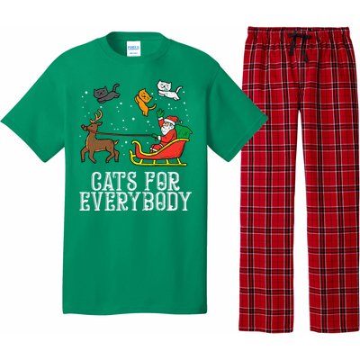 Cats For Everybody Christmas Cat Pajama Set