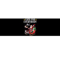 Cats For Everybody Christmas Cat Funny Xmas Santa Gift Bumper Sticker