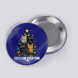 Cats For Everybody Christmas Tree Gift Button