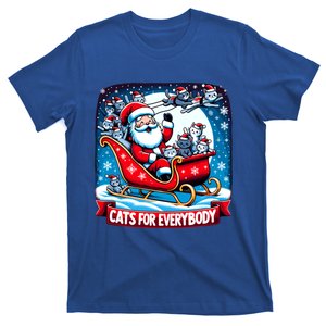 Cats For Everybody Festive Cats For Everybody Christmas Gift T-Shirt