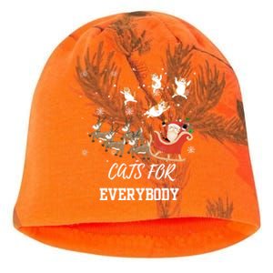 Cats For Everybody Xmas Christmas Funny Santa Gift Kati - Camo Knit Beanie