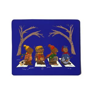 Christmas Funny Emmet Otter Christmas Family Cute Gift Mousepad